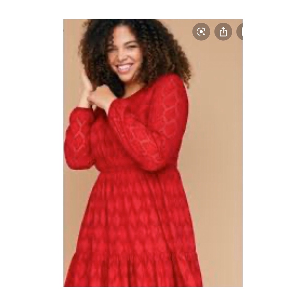 Red dress - Lane Bryant
